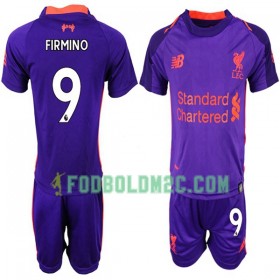 Liverpool FIRMINO 9 Børn Udebanesæt 2018-2019 Kortærmet (+ Korte bukser)